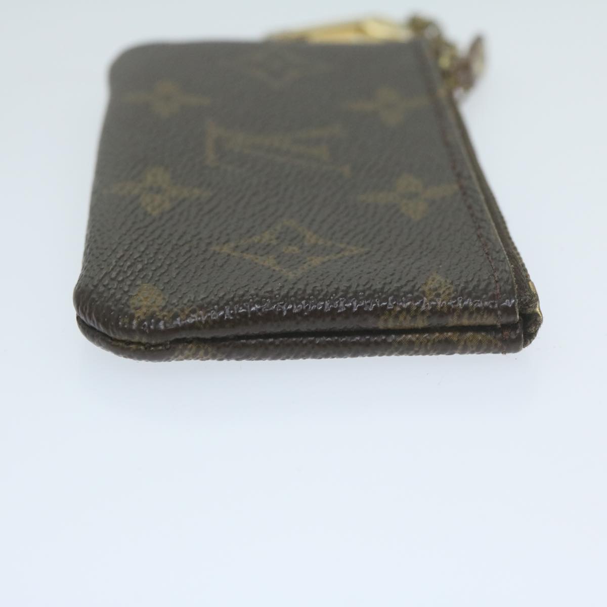 LOUIS VUITTON Monogram Pochette Cles Coin Purse M62650 LV Auth 64509