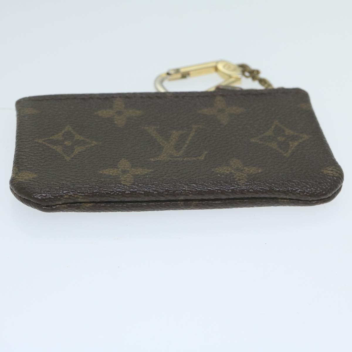 LOUIS VUITTON Monogram Pochette Cles Coin Purse M62650 LV Auth 64509