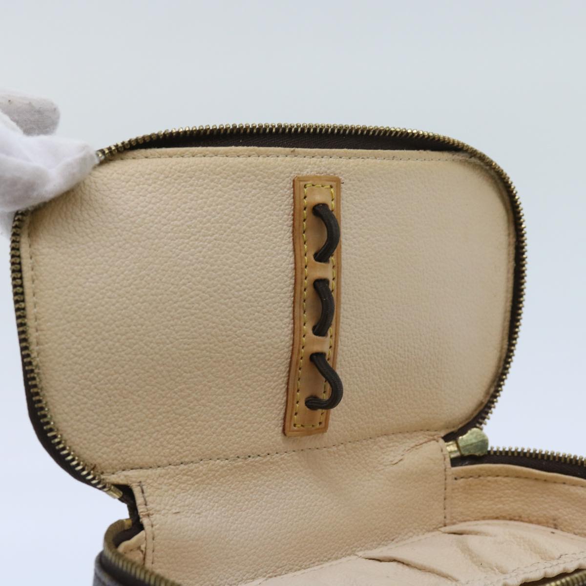 LOUIS VUITTON Monogram Trousse Brush PM Cosmetic Pouch M47510 LV Auth 64516