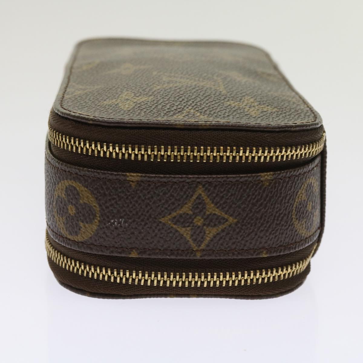 LOUIS VUITTON Monogram Trousse Brush PM Cosmetic Pouch M47510 LV Auth 64516