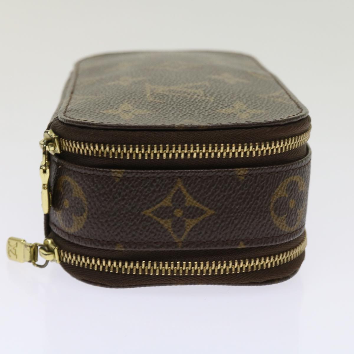 LOUIS VUITTON Monogram Trousse Brush PM Cosmetic Pouch M47510 LV Auth 64516