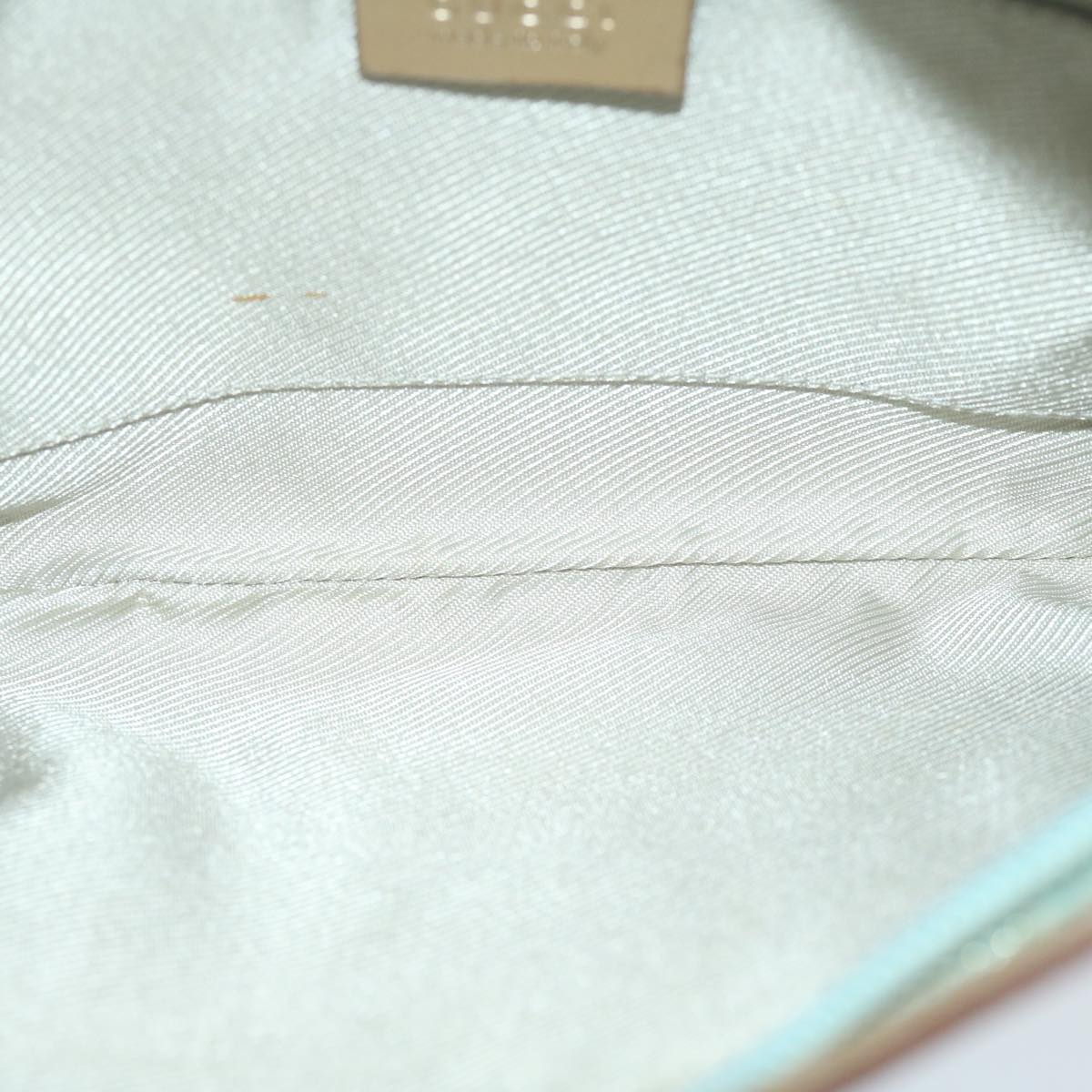 GUCCI GG Canvas Shoulder Bag Light Blue 005 0813 Auth 64527