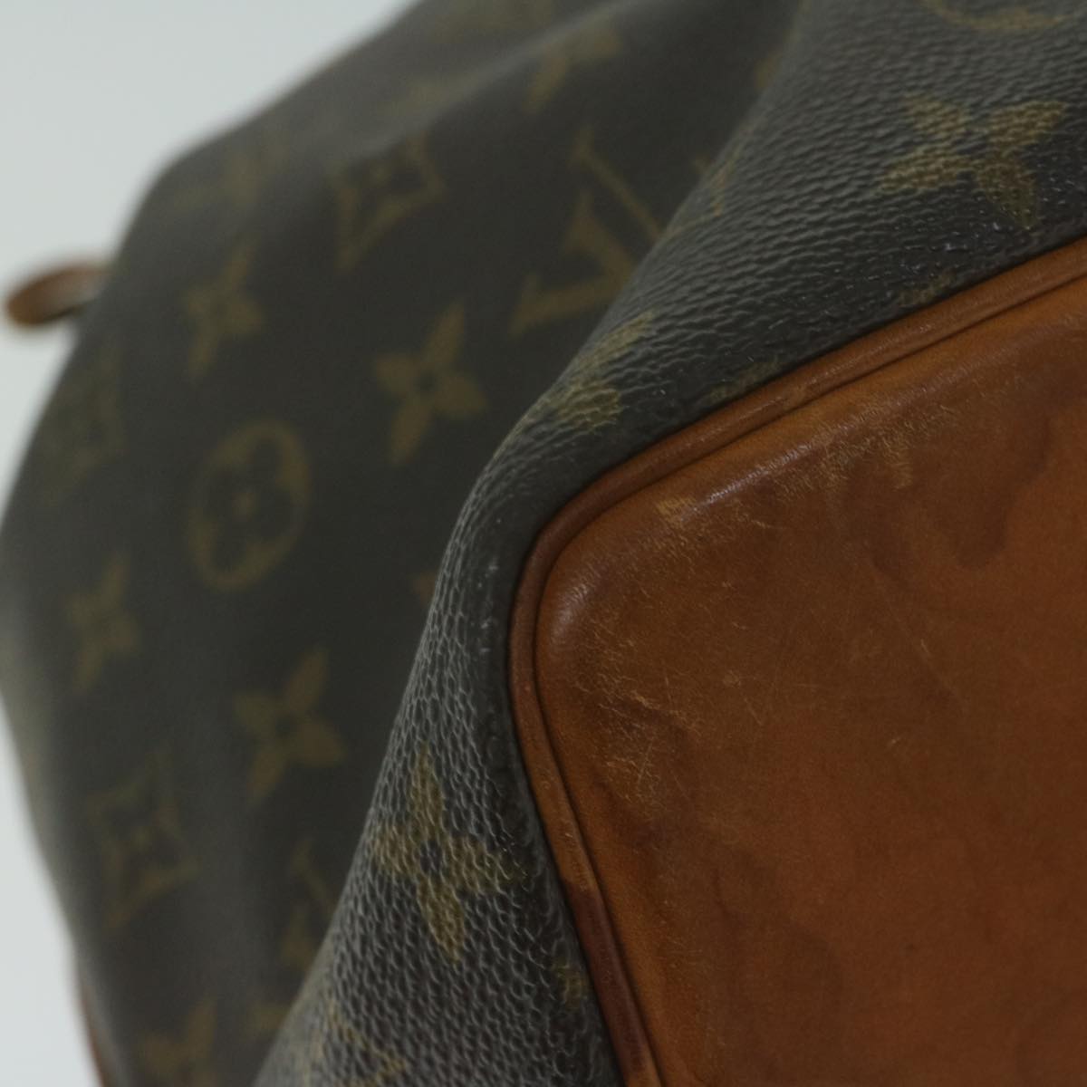 LOUIS VUITTON Monogram Petit Noe Shoulder Bag M42226 LV Auth 64565