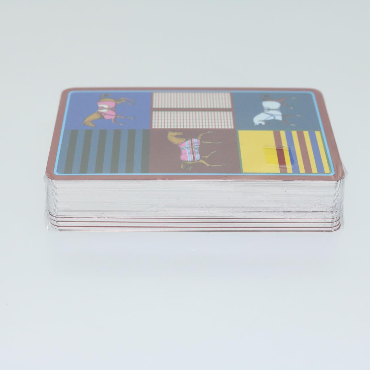 HERMES Playing Cards Multicolor Auth 64622