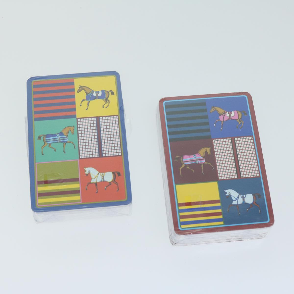 HERMES Playing Cards Multicolor Auth 64622