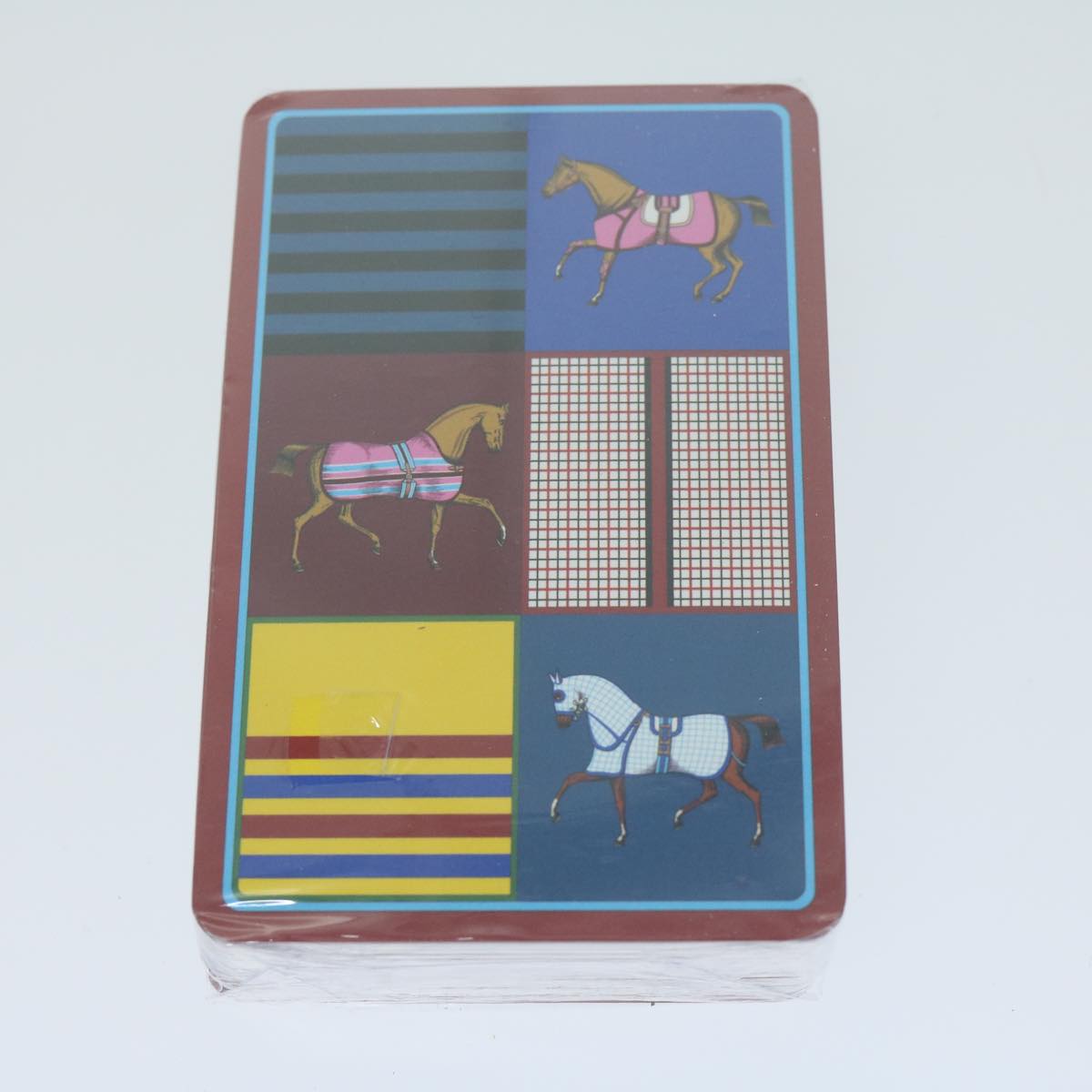 HERMES Playing Cards Multicolor Auth 64622