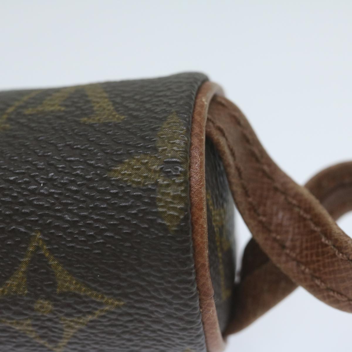 LOUIS VUITTON Monogram Etui 3 Ball de Golf Pouch M58249 LV Auth 64630