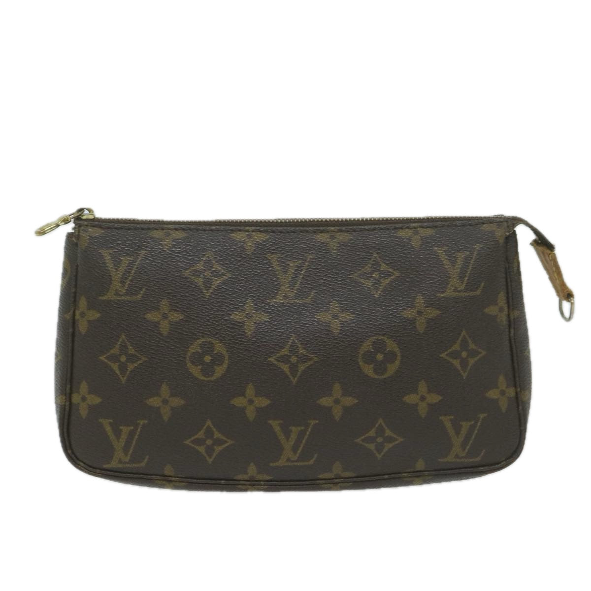 LOUIS VUITTON Monogram Pochette Accessoires Pouch M51980 LV Auth 64660