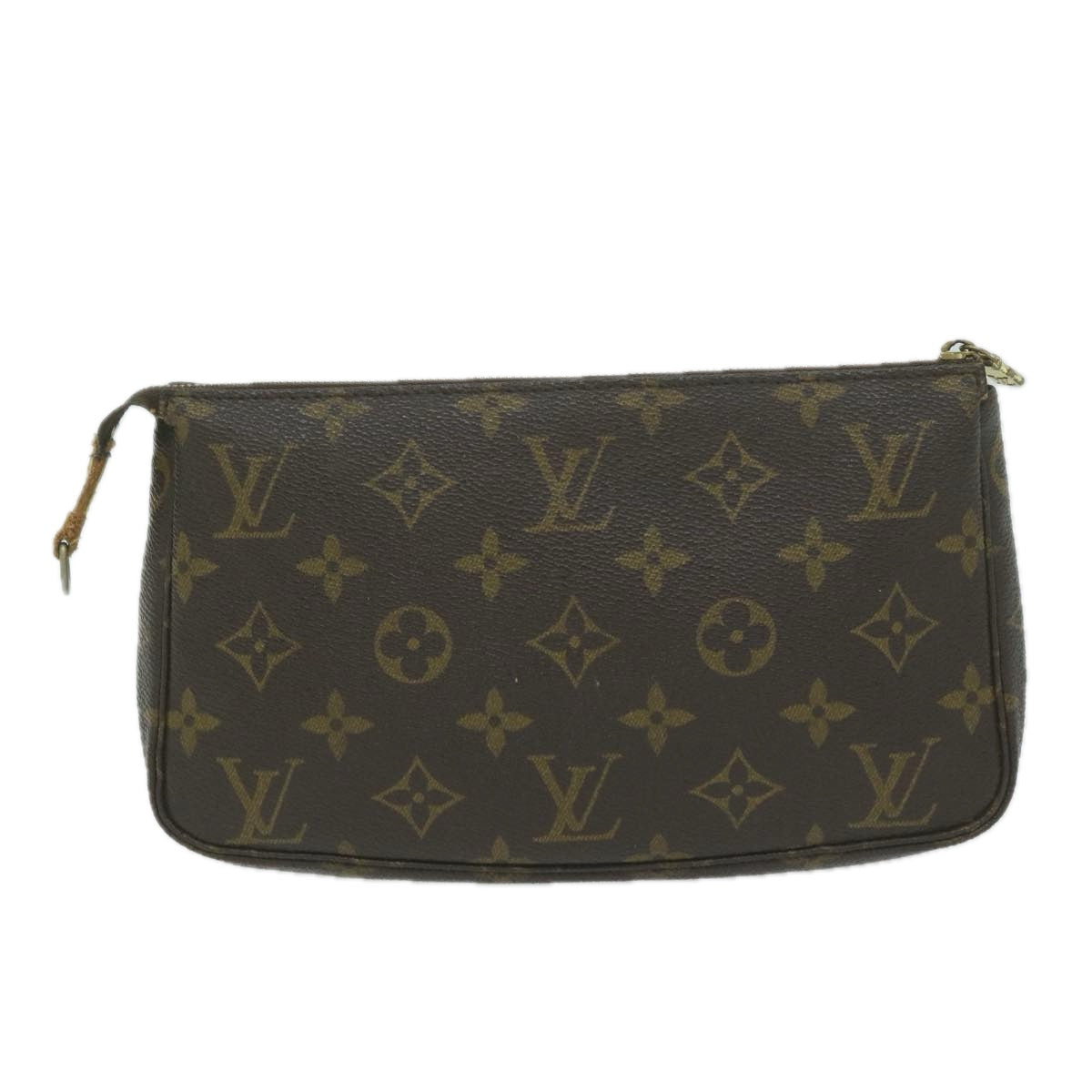 LOUIS VUITTON Monogram Pochette Accessoires Pouch M51980 LV Auth 64660