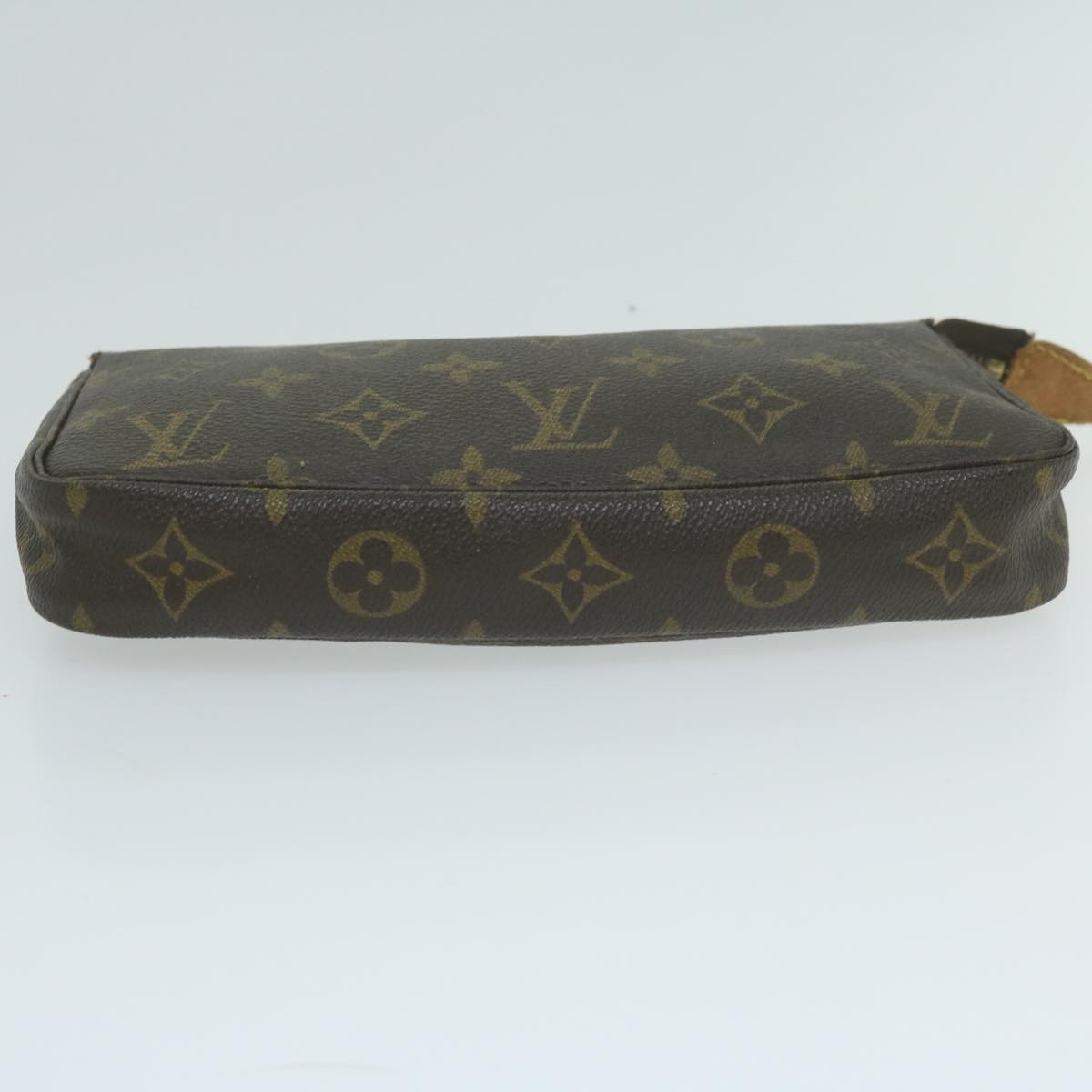 LOUIS VUITTON Monogram Pochette Accessoires Pouch M51980 LV Auth 64660