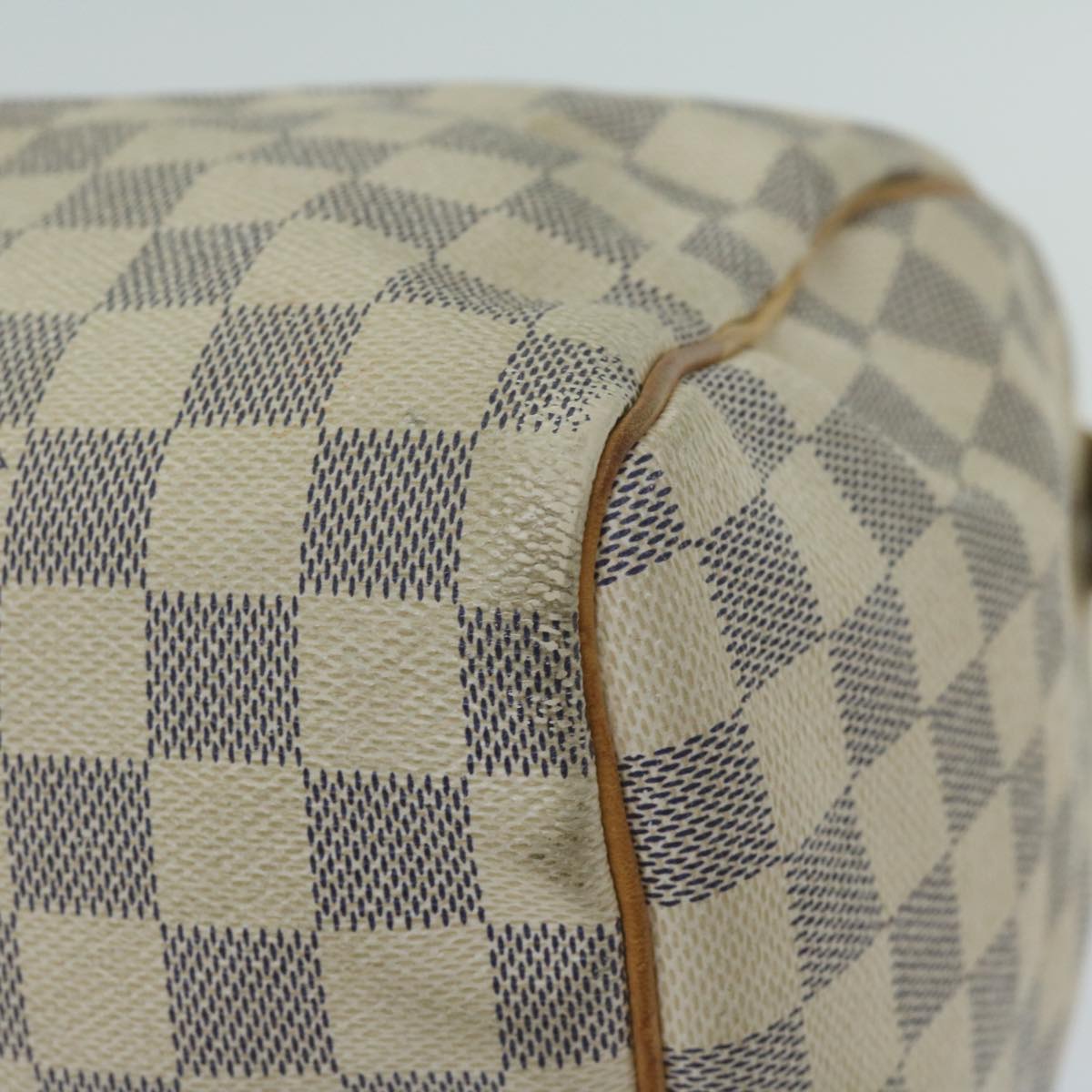 LOUIS VUITTON Damier Azur Speedy 30 Hand Bag N41533 LV Auth 64673