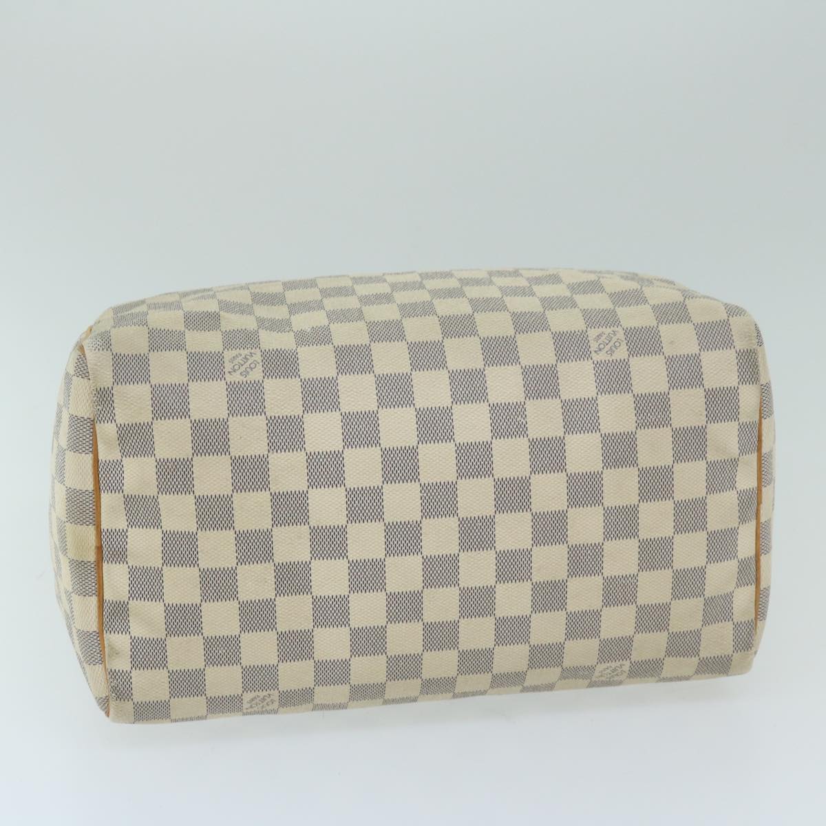 LOUIS VUITTON Damier Azur Speedy 30 Hand Bag N41533 LV Auth 64673