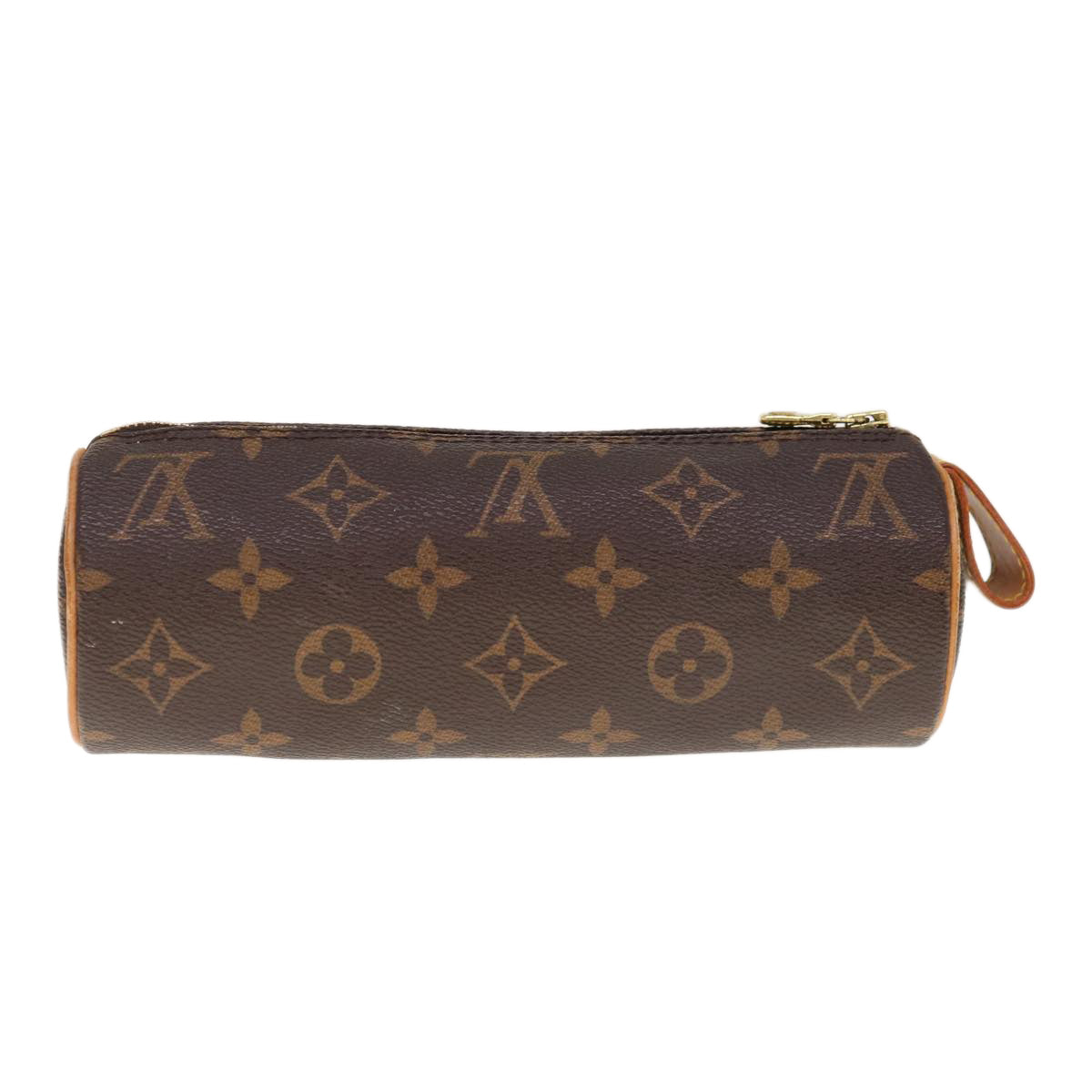 LOUIS VUITTON Monogram Trousse Rondo Pouch M47630 LV Auth 64791