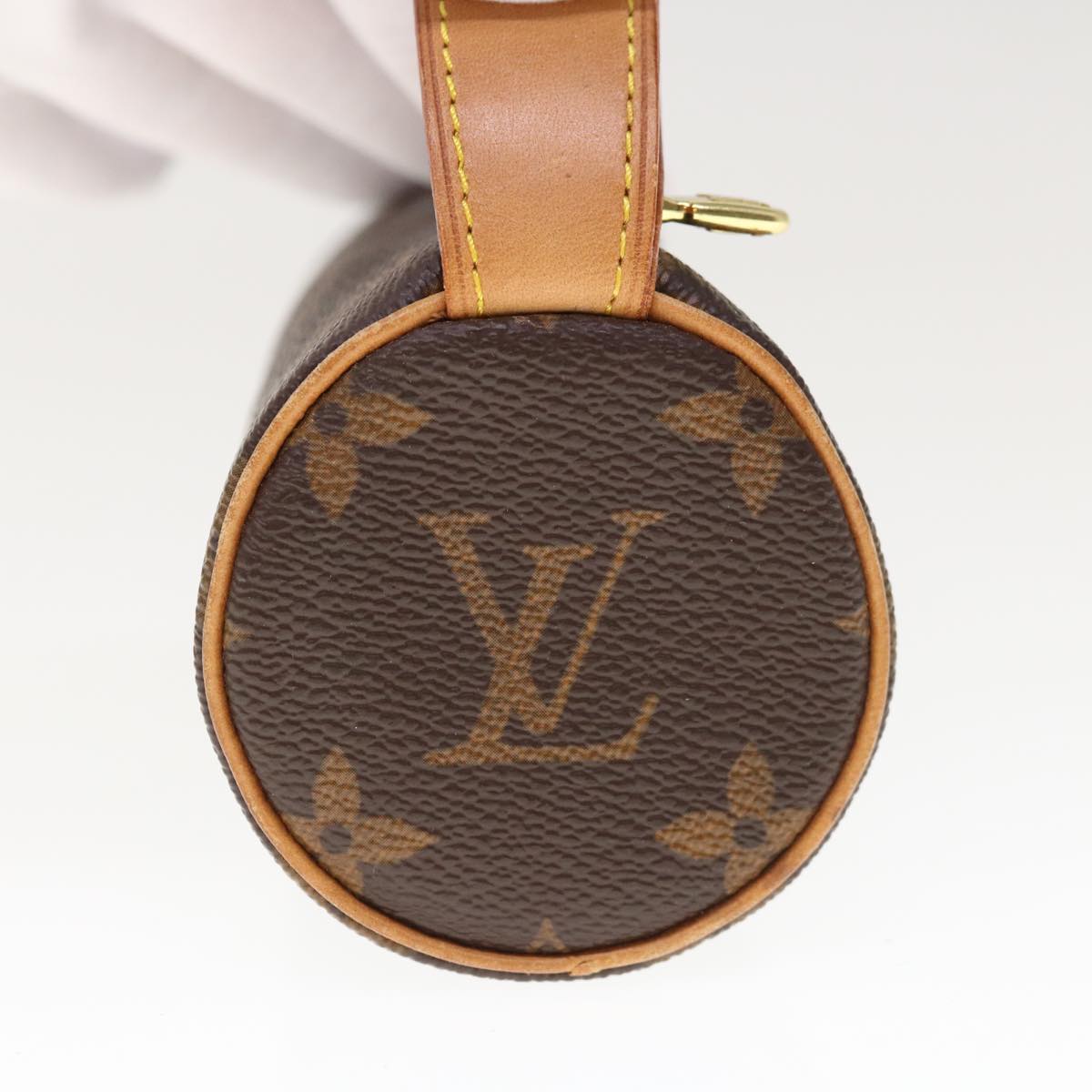 LOUIS VUITTON Monogram Trousse Rondo Pouch M47630 LV Auth 64791