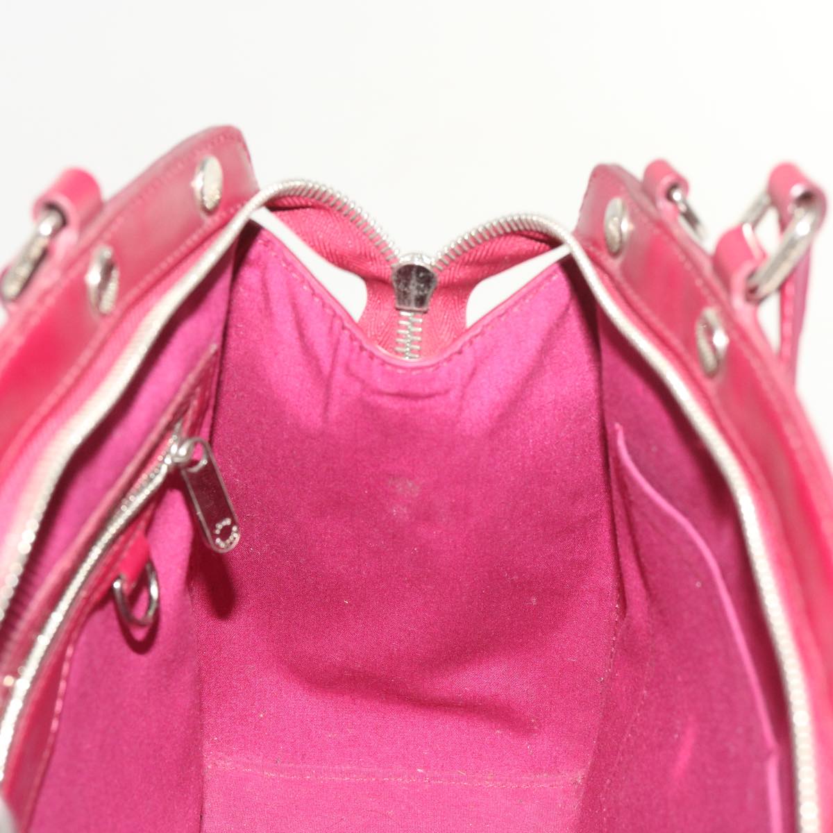 LOUIS VUITTON Epi Blair MM Hand Bag 2way Fuchsia M40820 LV Auth 64825