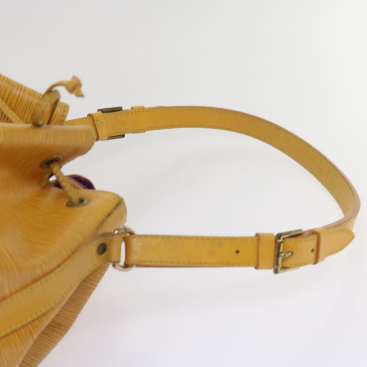 LOUIS VUITTON Epi Noe Shoulder Bag Tassili Yellow M44009 LV Auth 64832