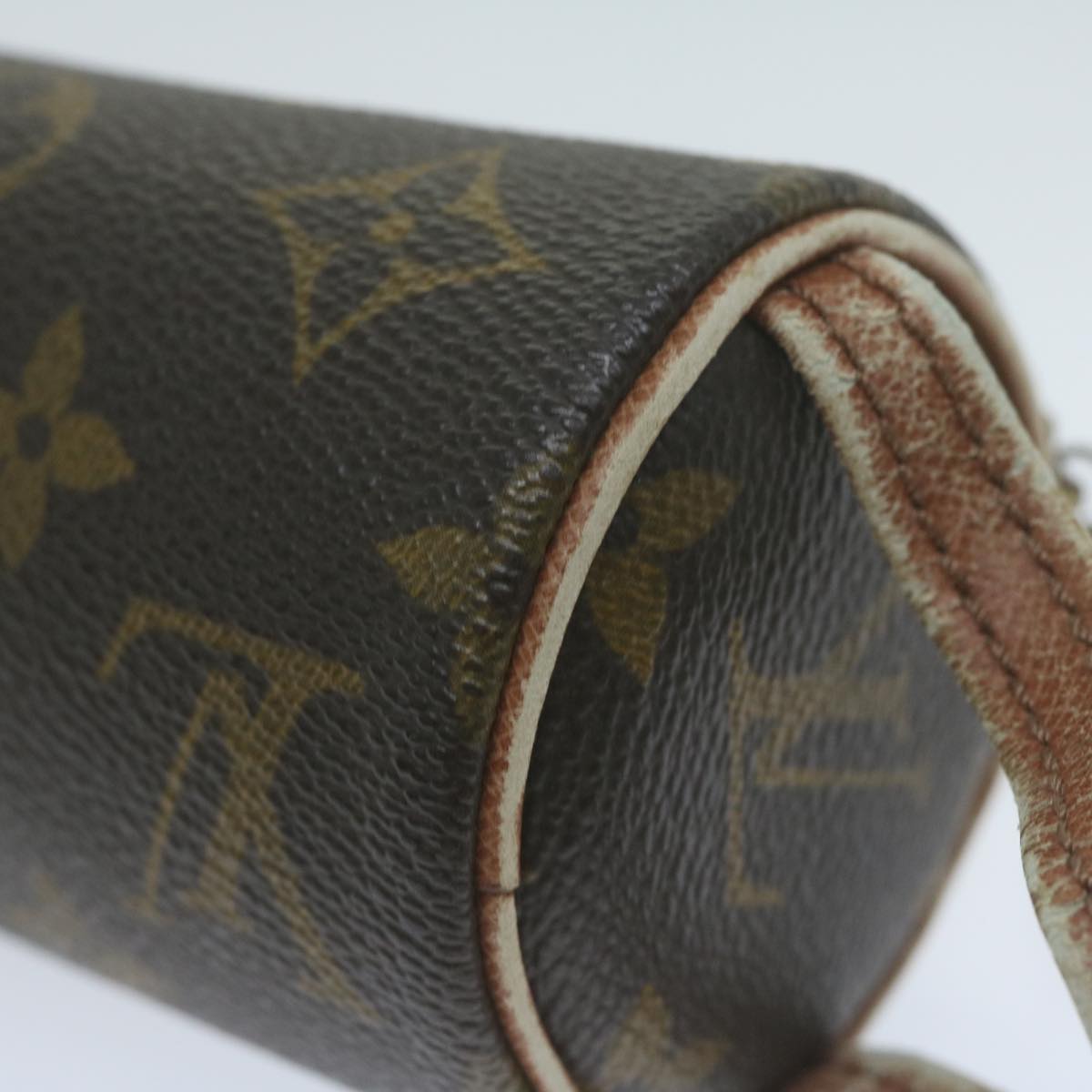 LOUIS VUITTON Monogram Trousse Rondo Pouch M47630 LV Auth 64907