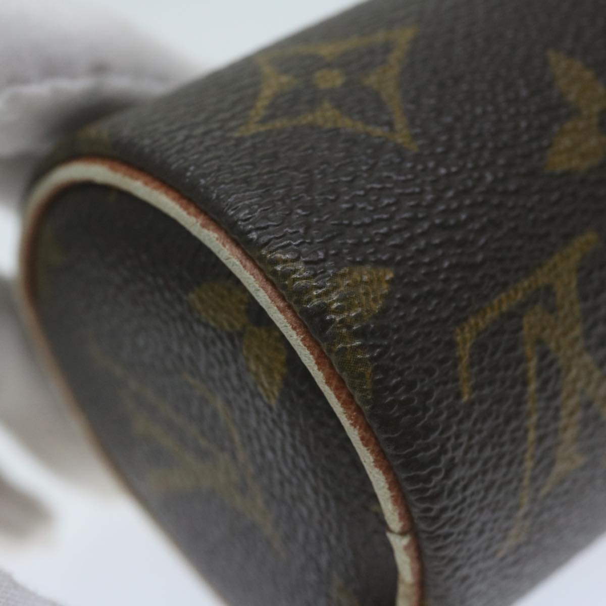 LOUIS VUITTON Monogram Trousse Rondo Pouch M47630 LV Auth 64907