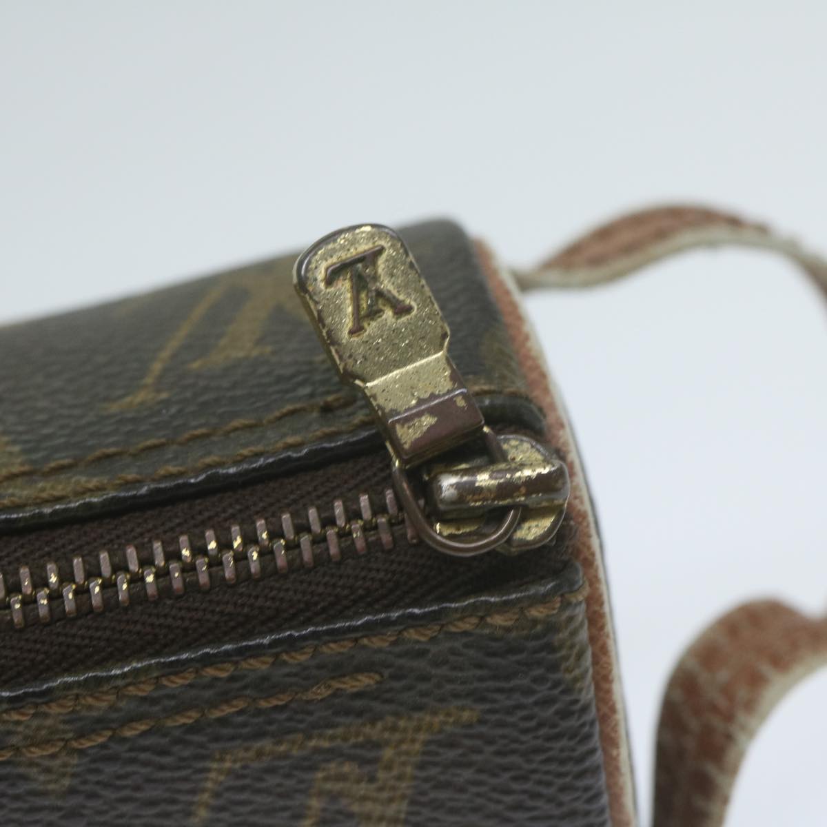 LOUIS VUITTON Monogram Trousse Rondo Pouch M47630 LV Auth 64907