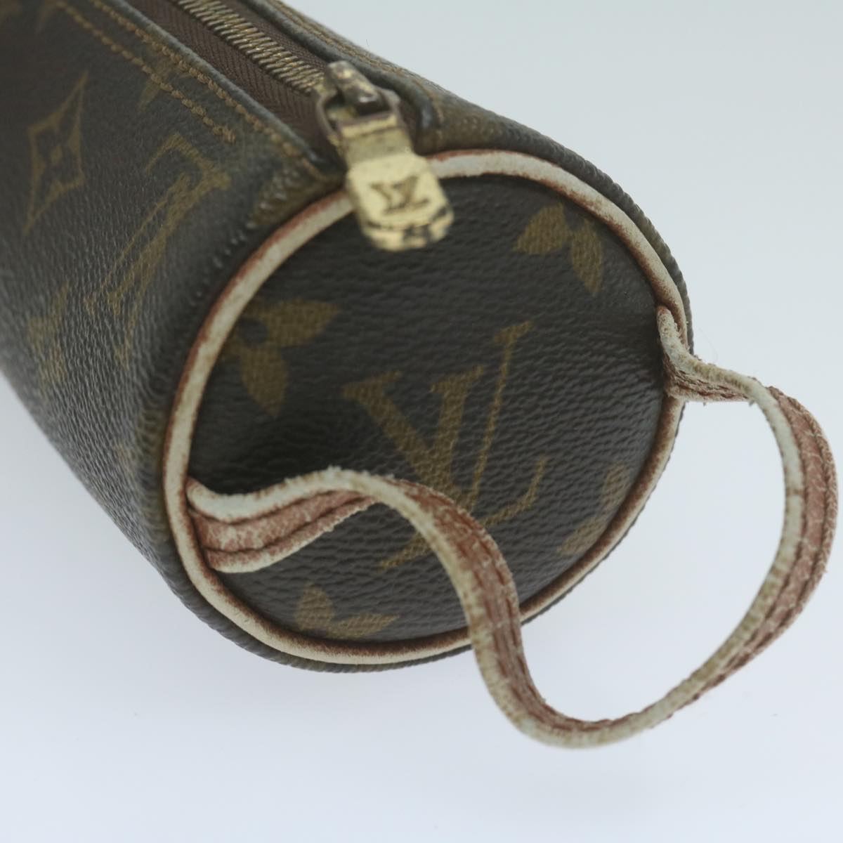 LOUIS VUITTON Monogram Trousse Rondo Pouch M47630 LV Auth 64907