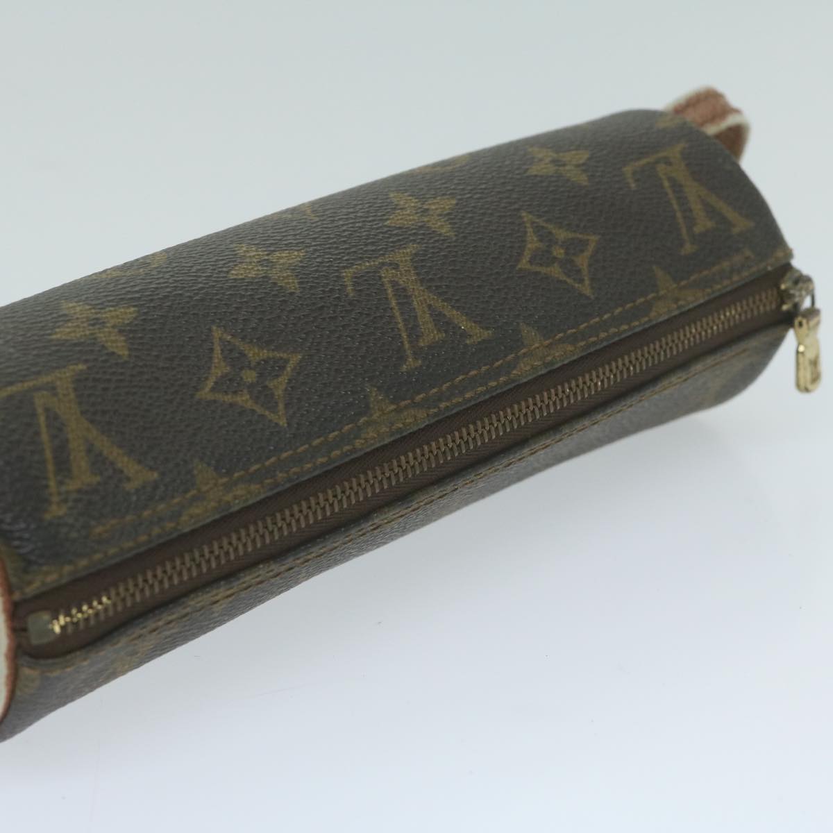 LOUIS VUITTON Monogram Trousse Rondo Pouch M47630 LV Auth 64907