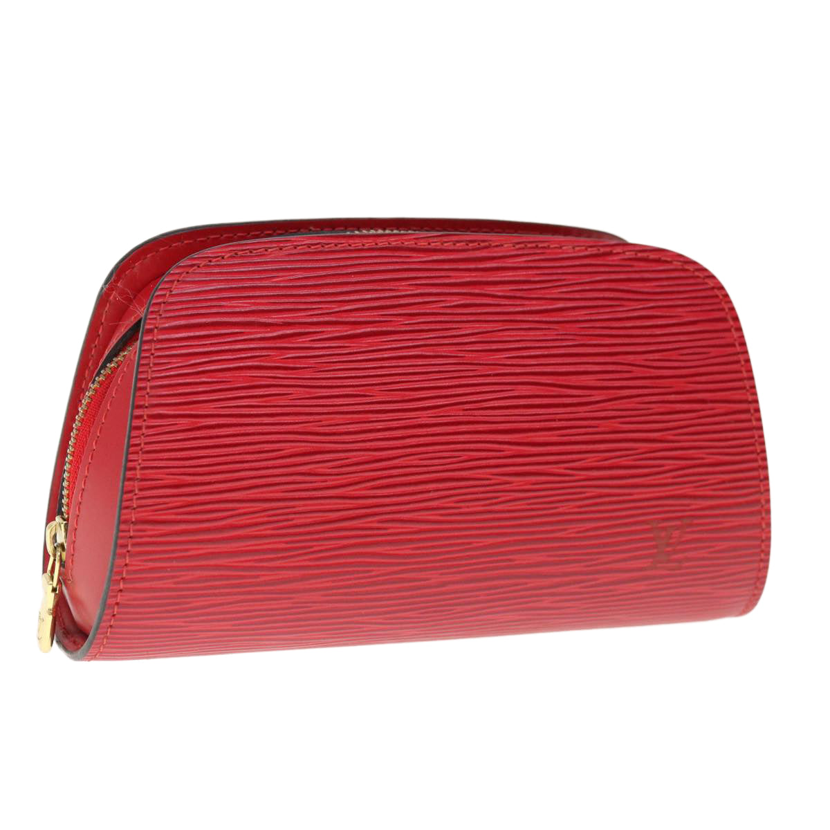 LOUIS VUITTON Epi Dauphine PM Pouch Red M48447 LV Auth 64908