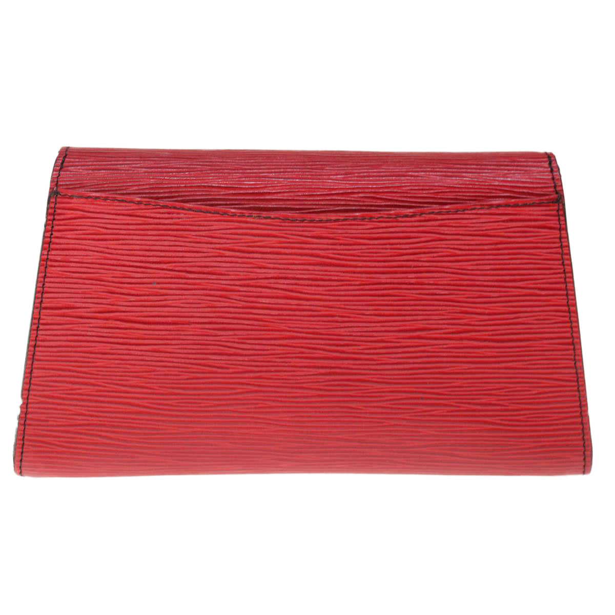 LOUIS VUITTON Epi Art Deco Clutch Bag Red M52637 LV Auth 64923