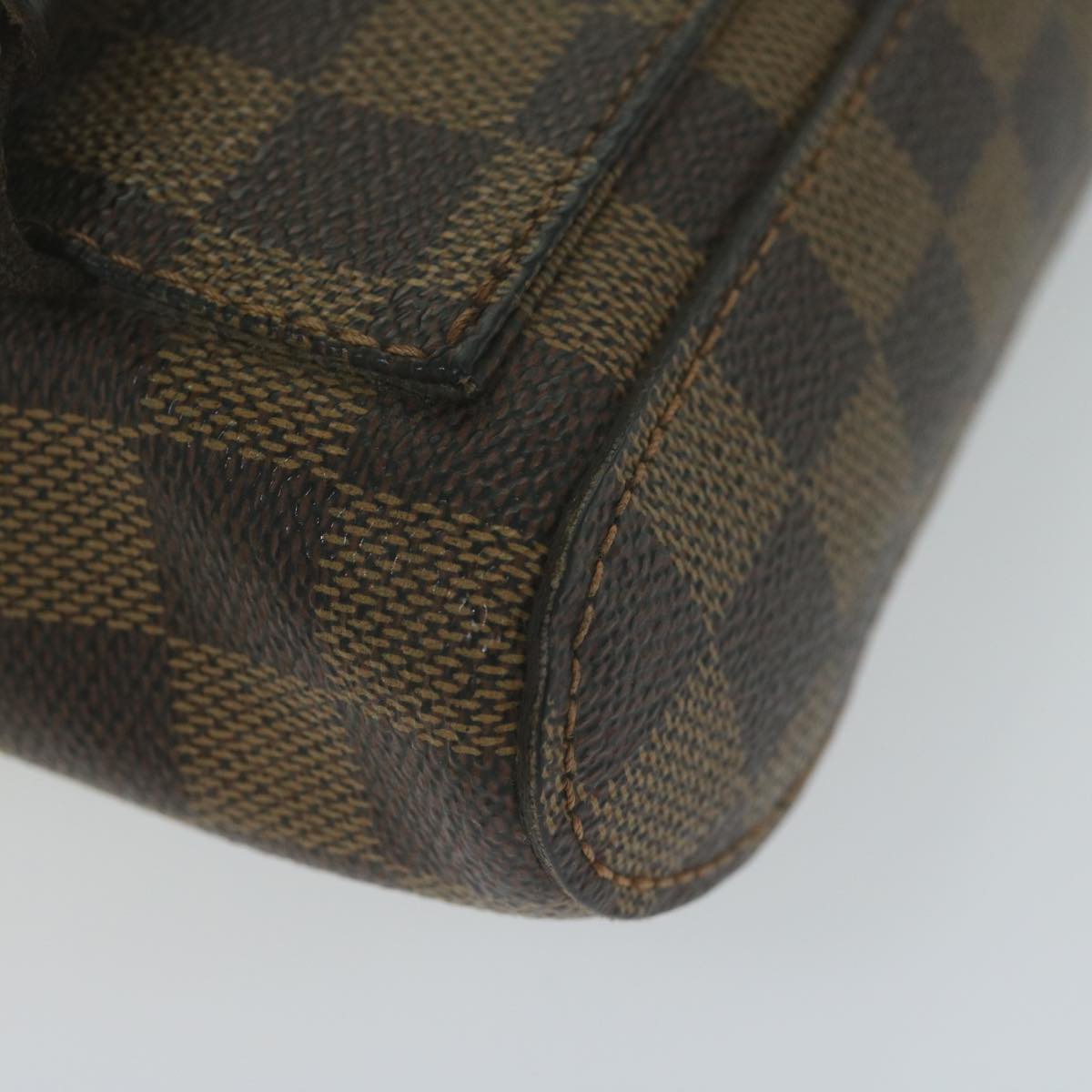 LOUIS VUITTON Damier Ebene Geronimos Shoulder Bag N51994 LV Auth 64932