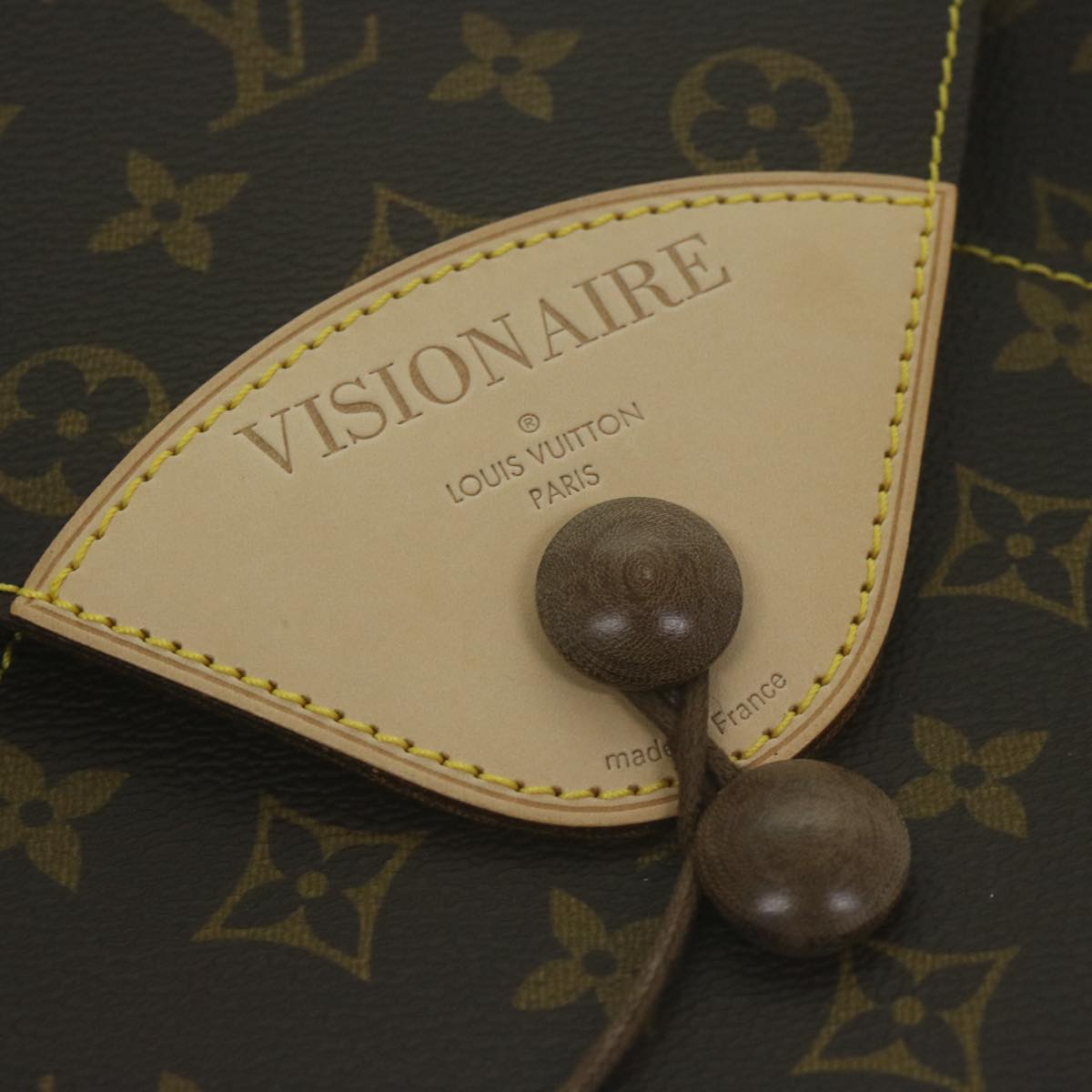 LOUIS VUITTON Monogram Visionaire Briefcase M99045 LV Auth 64950SM