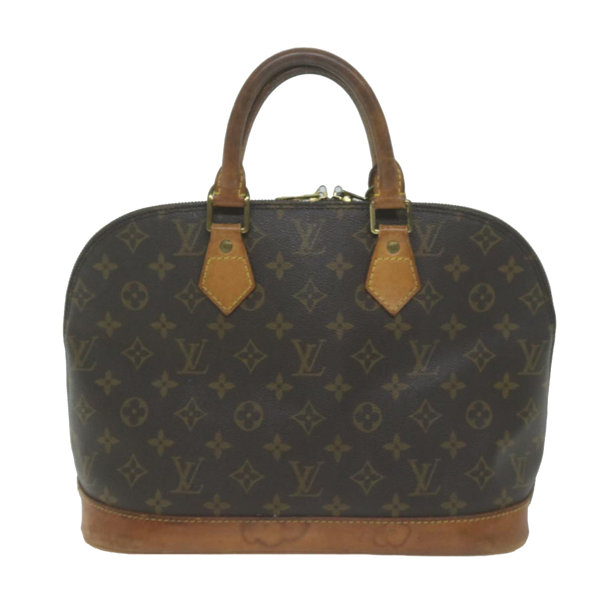 LOUIS VUITTON Monogram Alma Hand Bag M51130 LV Auth 64972