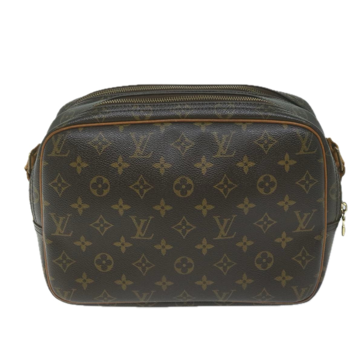 LOUIS VUITTON Monogram Reporter PM Shoulder Bag M45254 LV Auth 64978