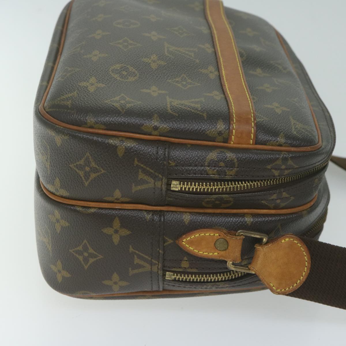 LOUIS VUITTON Monogram Reporter PM Shoulder Bag M45254 LV Auth 64978