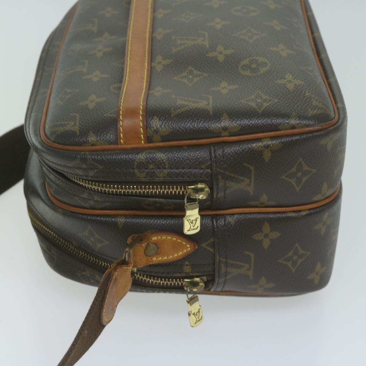 LOUIS VUITTON Monogram Reporter PM Shoulder Bag M45254 LV Auth 64978