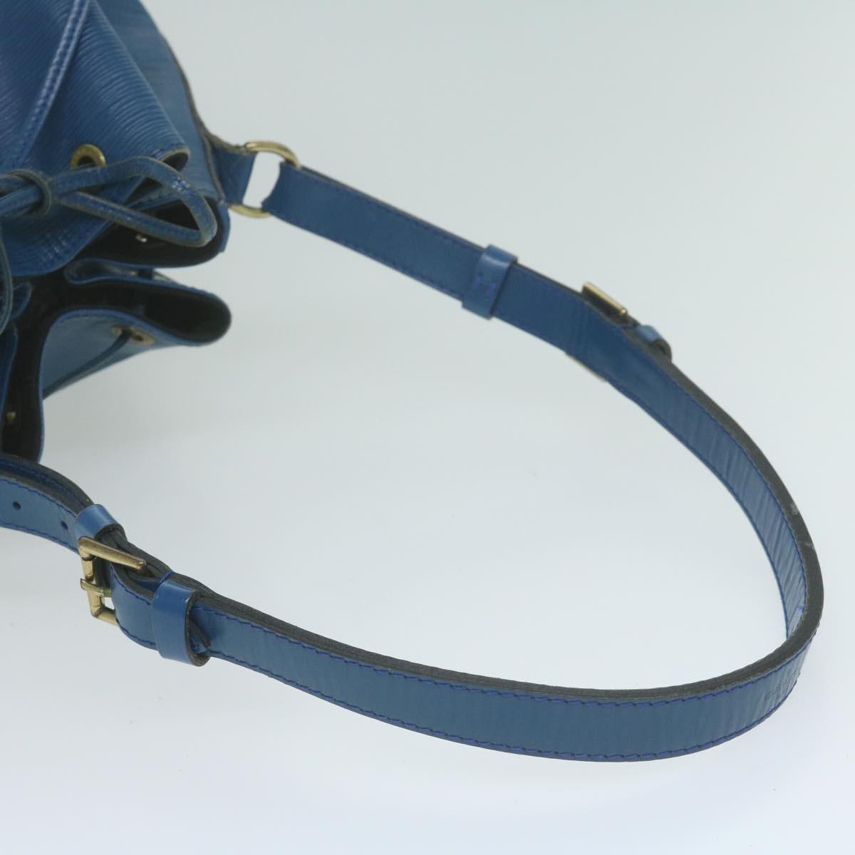 LOUIS VUITTON Epi Noe Shoulder Bag Blue M44005 LV Auth 64990