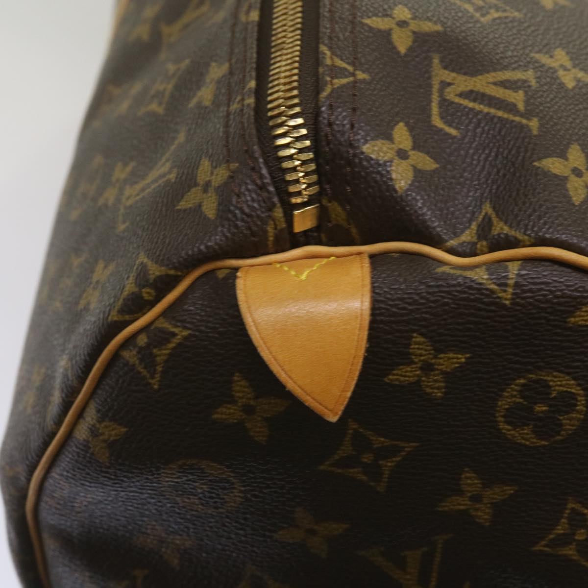 LOUIS VUITTON Monogram Keepall 55 Boston Bag M41424 LV Auth 65115