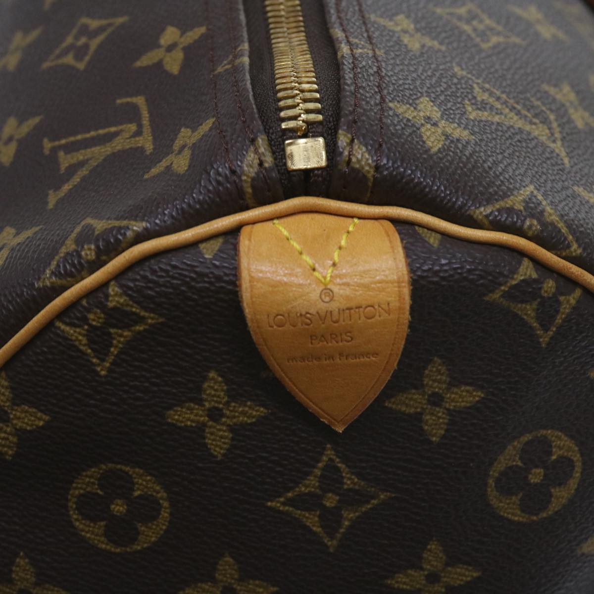 LOUIS VUITTON Monogram Keepall 55 Boston Bag M41424 LV Auth 65115