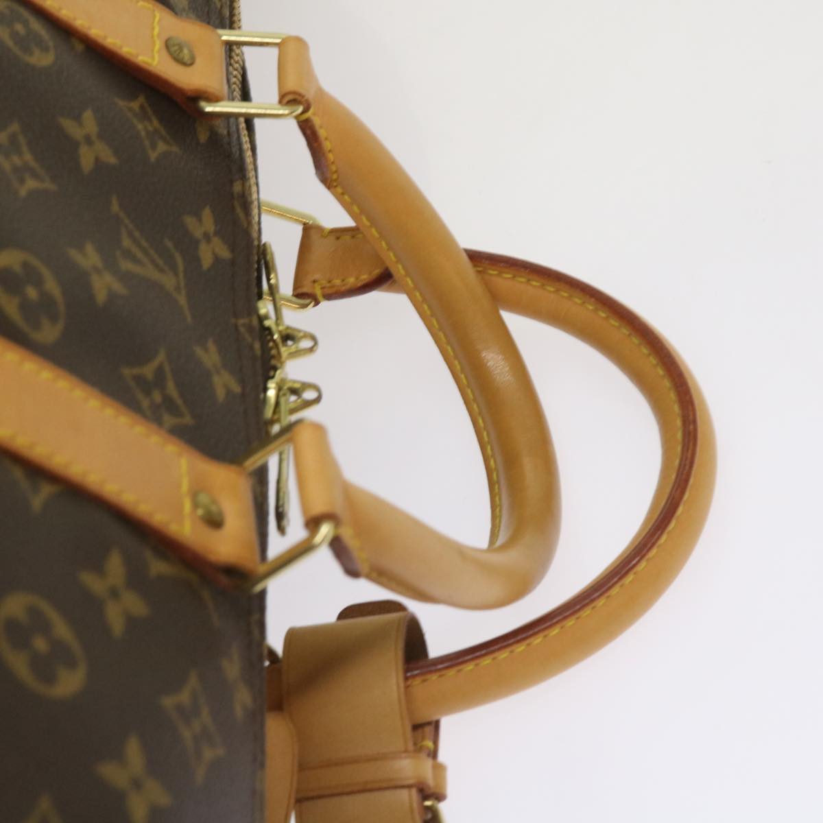 LOUIS VUITTON Monogram Keepall 55 Boston Bag M41424 LV Auth 65115