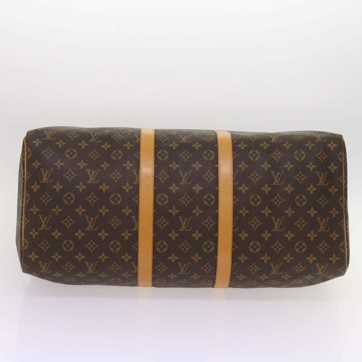 LOUIS VUITTON Monogram Keepall 55 Boston Bag M41424 LV Auth 65115