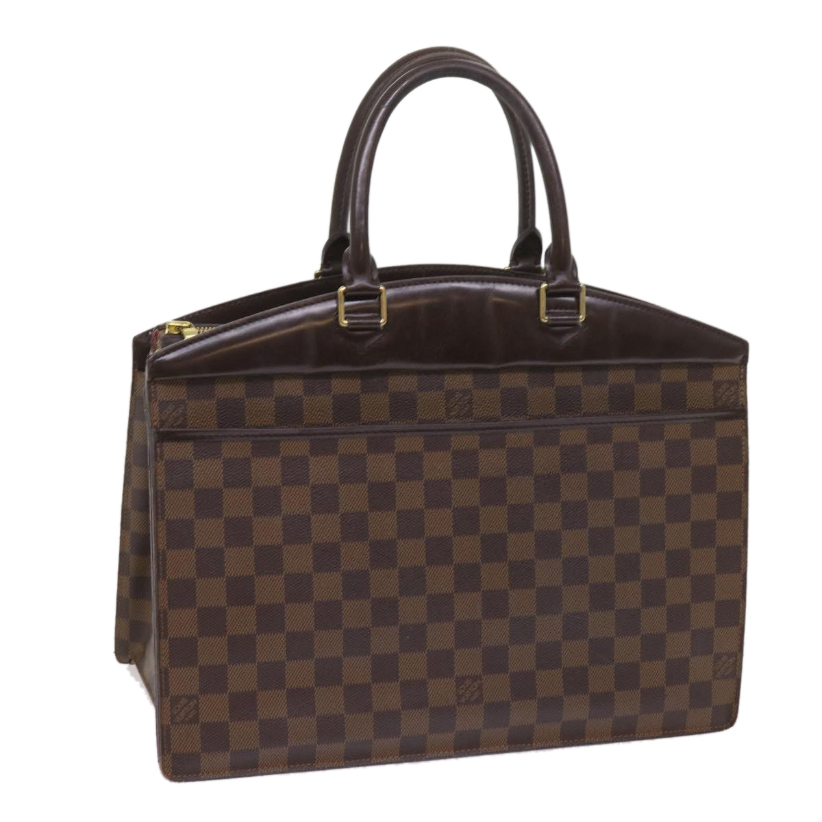 LOUIS VUITTON Damier Ebene Riviera Hand Bag N48022 LV Auth 65120