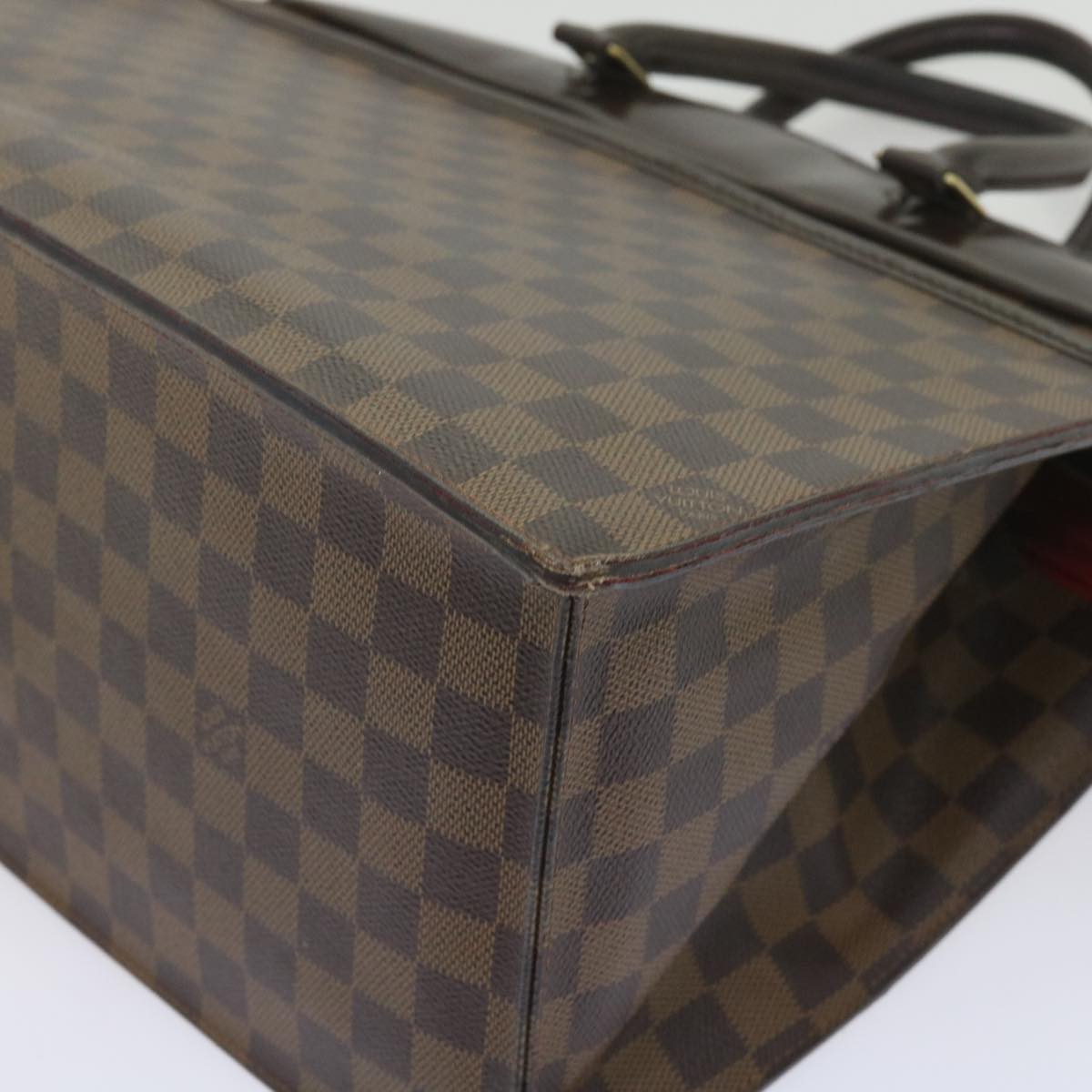 LOUIS VUITTON Damier Ebene Riviera Hand Bag N48022 LV Auth 65120