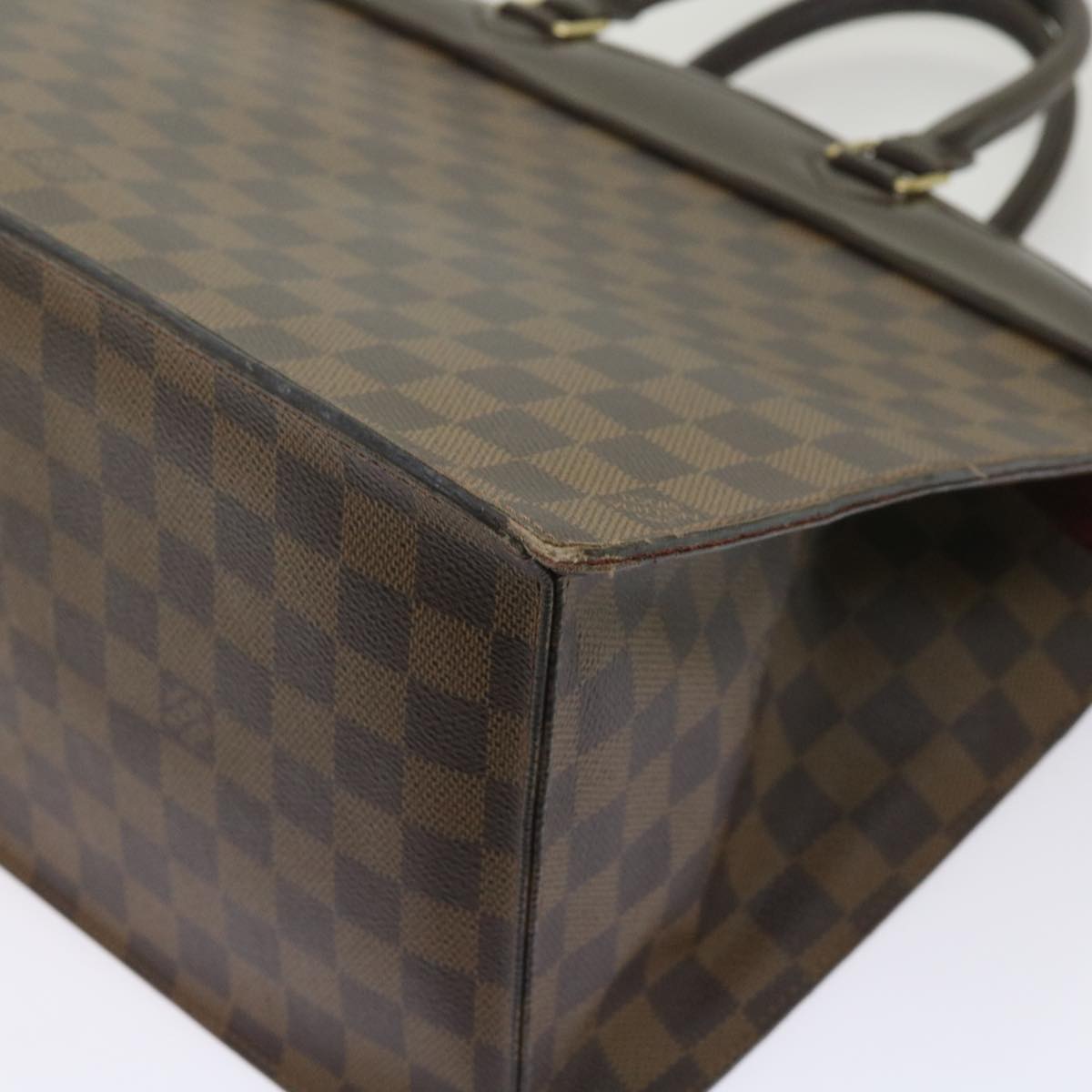 LOUIS VUITTON Damier Ebene Riviera Hand Bag N48022 LV Auth 65120