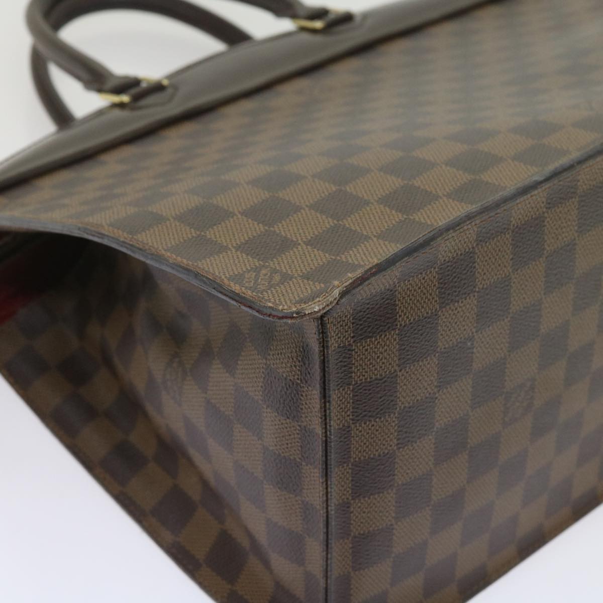 LOUIS VUITTON Damier Ebene Riviera Hand Bag N48022 LV Auth 65120