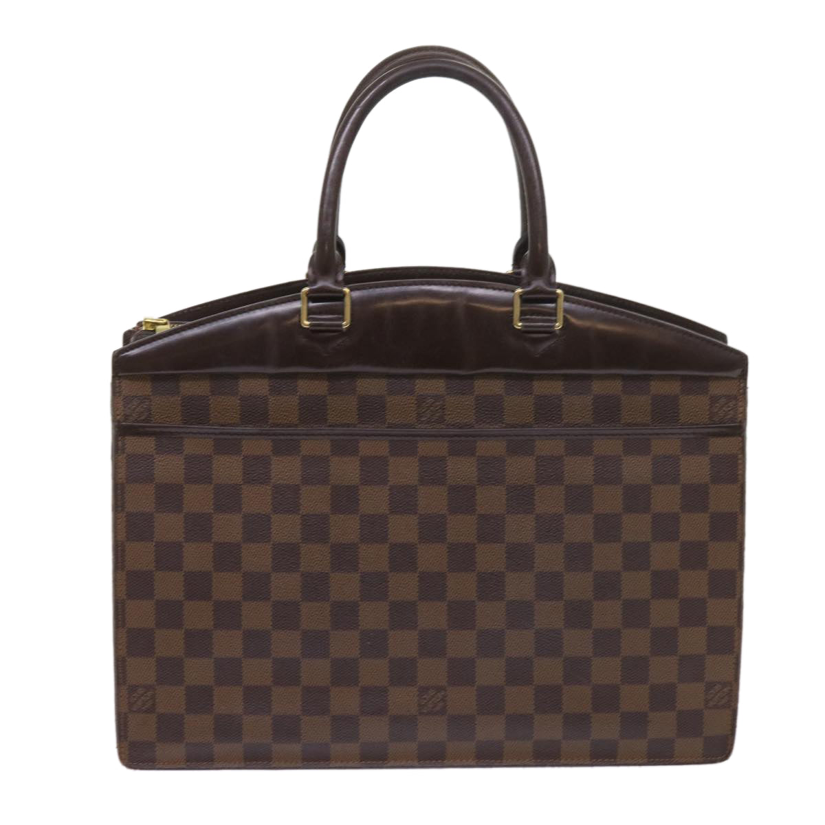 LOUIS VUITTON Damier Ebene Riviera Hand Bag N48022 LV Auth 65120