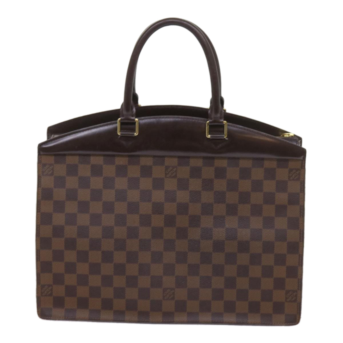 LOUIS VUITTON Damier Ebene Riviera Hand Bag N48022 LV Auth 65120