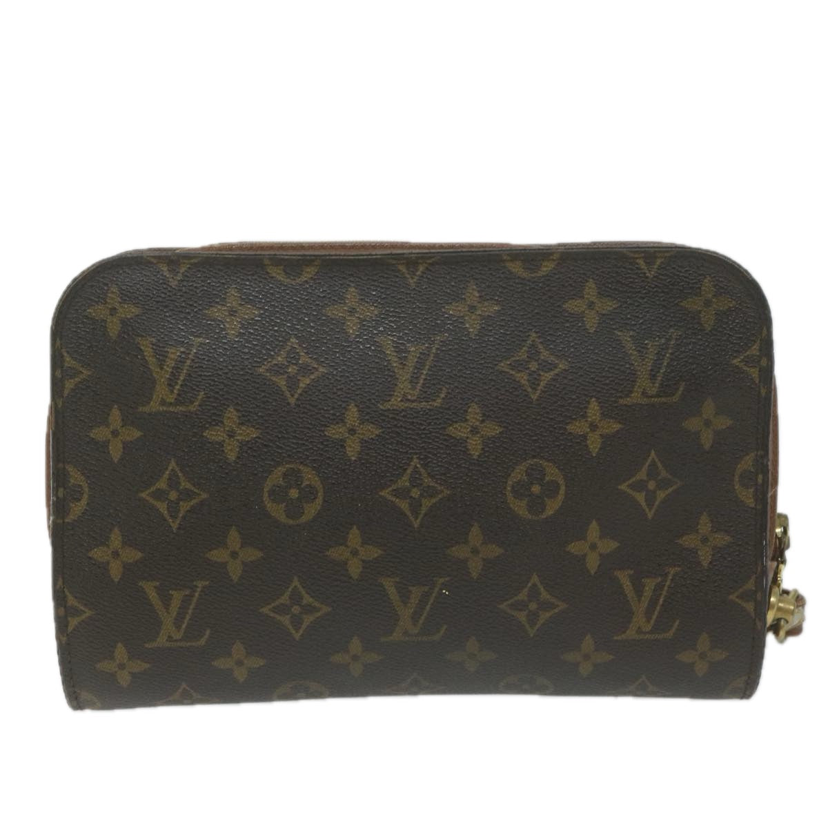 LOUIS VUITTON Monogram Orsay Clutch Bag M51790 LV Auth 65131