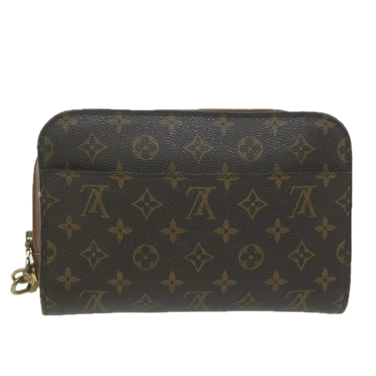 LOUIS VUITTON Monogram Orsay Clutch Bag M51790 LV Auth 65131