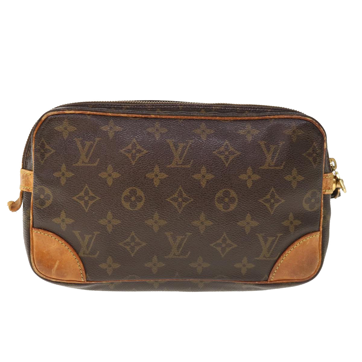 LOUIS VUITTON Monogram Marly Dragonne GM Clutch Bag M51825 LV Auth 65135