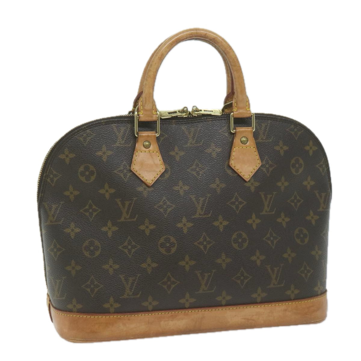 LOUIS VUITTON Monogram Alma Hand Bag M51130 LV Auth 65147