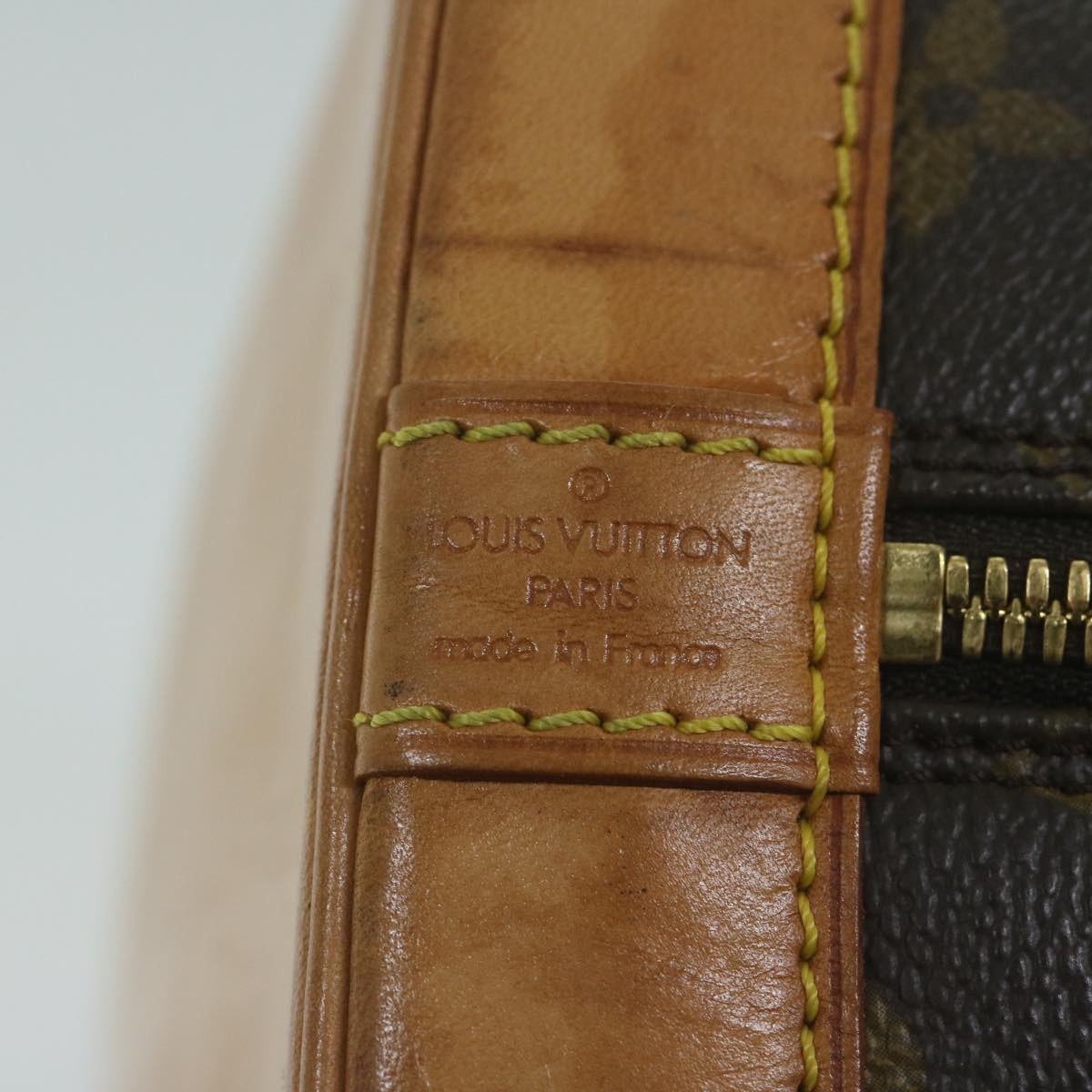 LOUIS VUITTON Monogram Alma Hand Bag M51130 LV Auth 65147