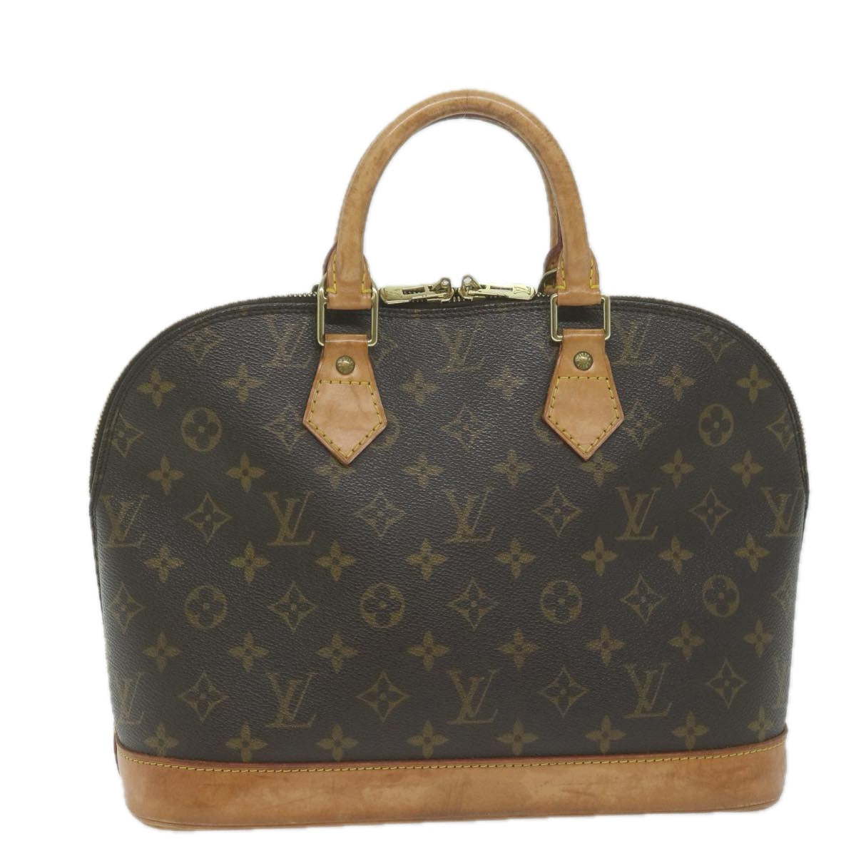 LOUIS VUITTON Monogram Alma Hand Bag M51130 LV Auth 65147